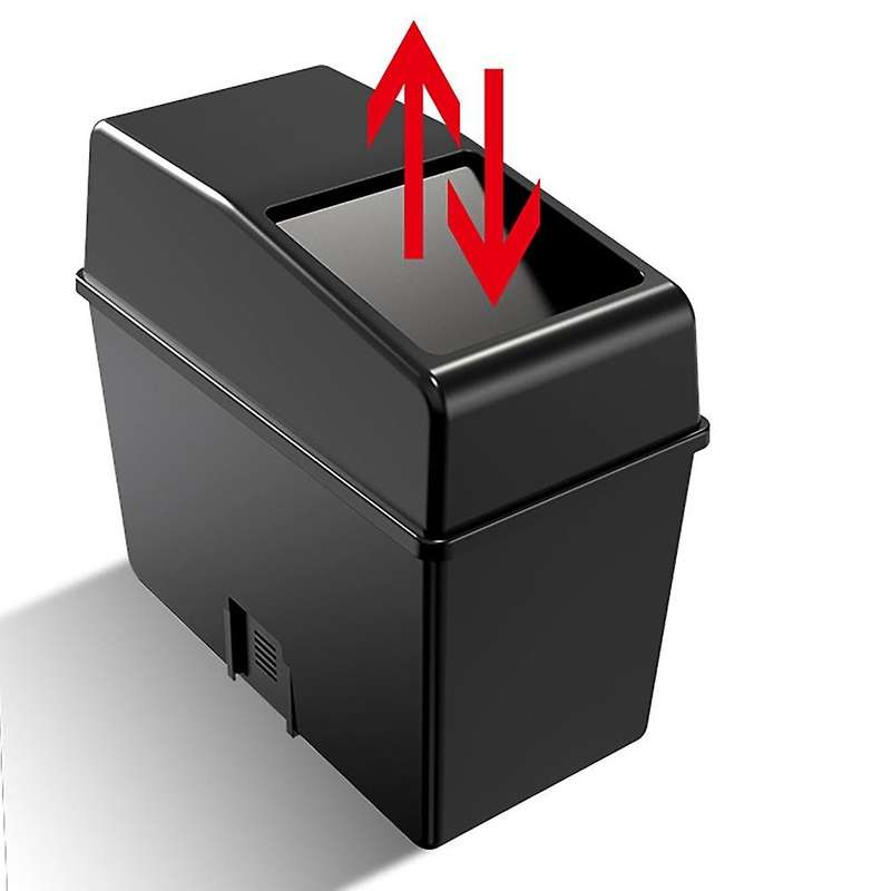Car Trash Can with Lid Vehicle Can Garbage Organizer