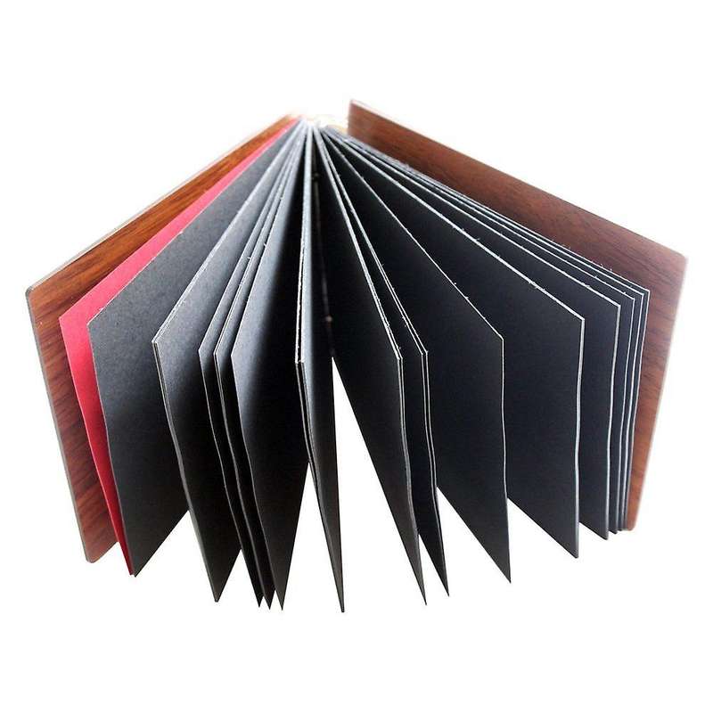 Diy Photo Album Wood Cover Scrapbook 8 X 6 Inches I Love You