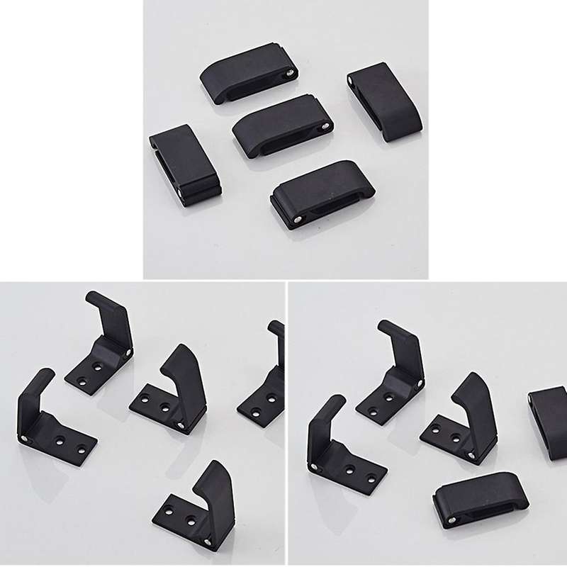 5 Pcs Foldable Hooks Wall Mounted Coat Hooks for Coat Scarf Bag Towel