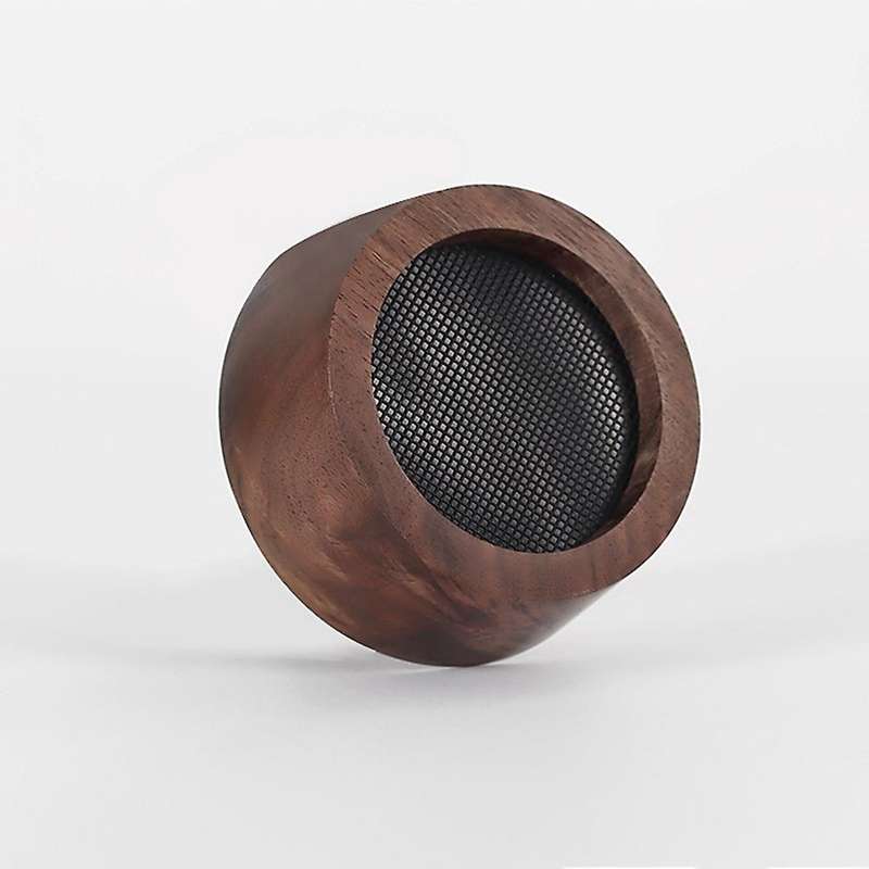 Walnut Wood Coffee Filter Tamper Holder Espresso Tamper Mat Stand
