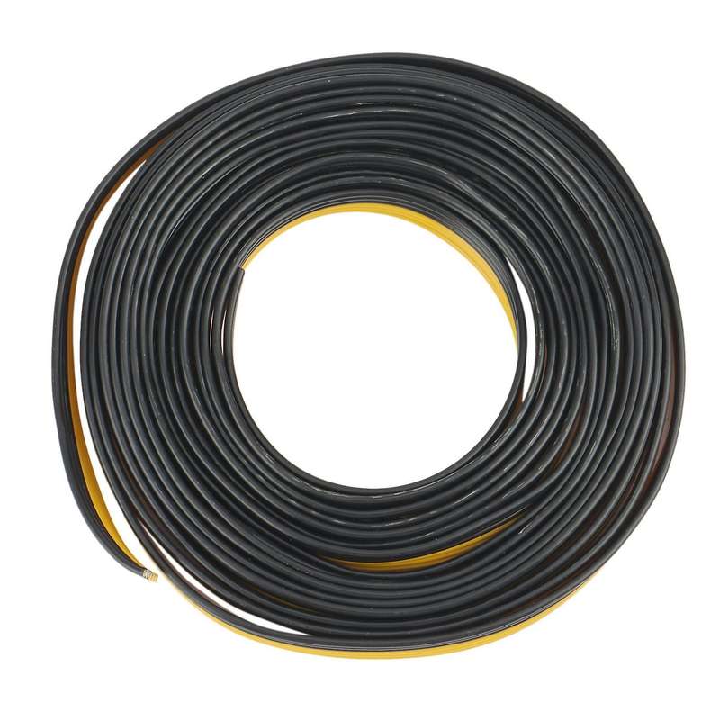 5m/roll 18awg Ul1007 6p Parallel Ribbon Flat Cable, Black+yellow
