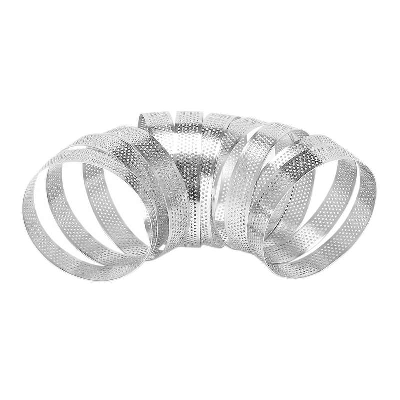 Fruit Pie Quiches Cake Mousse Mold Kitchen Baking Mould 10cm