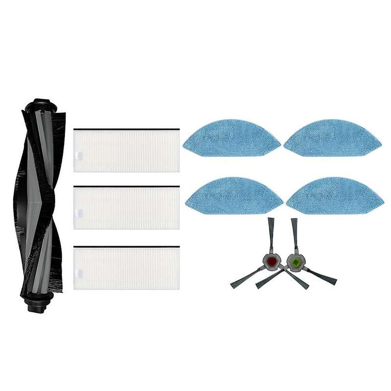 10 Pcs for Ecovacs U2 Dgn22 Robotic Vacuum Cleaner Filter Mop Kit