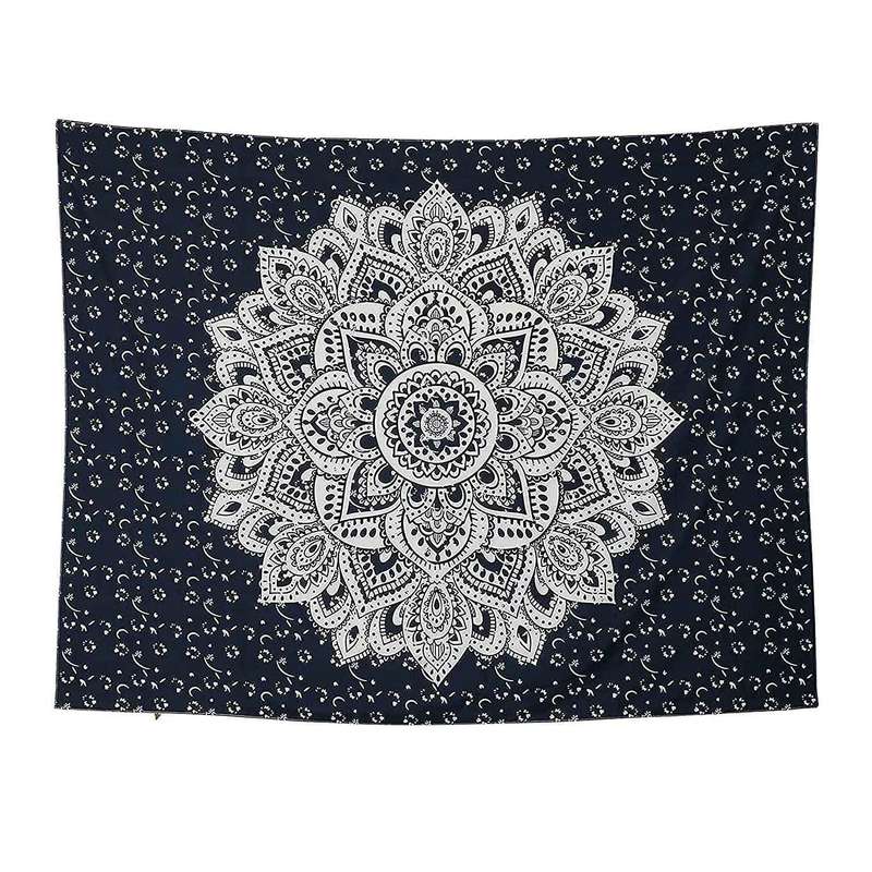 Psychedelic Mandala Wall Hanging Tapestry Indian Hippie for Bedroom