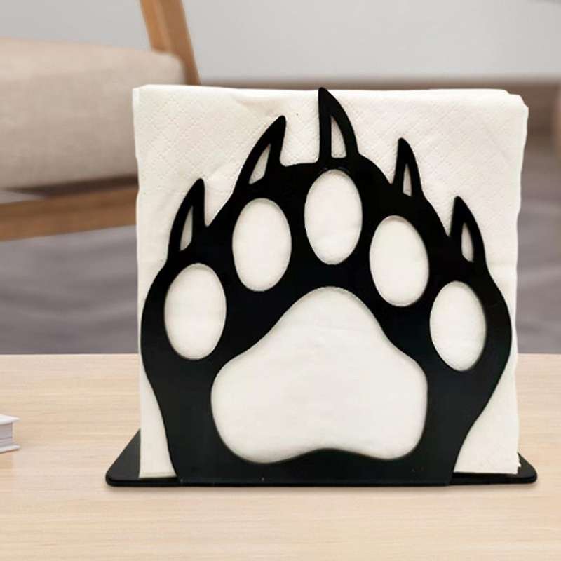 2pcs Black Metal Napkin Holder, Animal Napkin Holder,napkin Dispenser