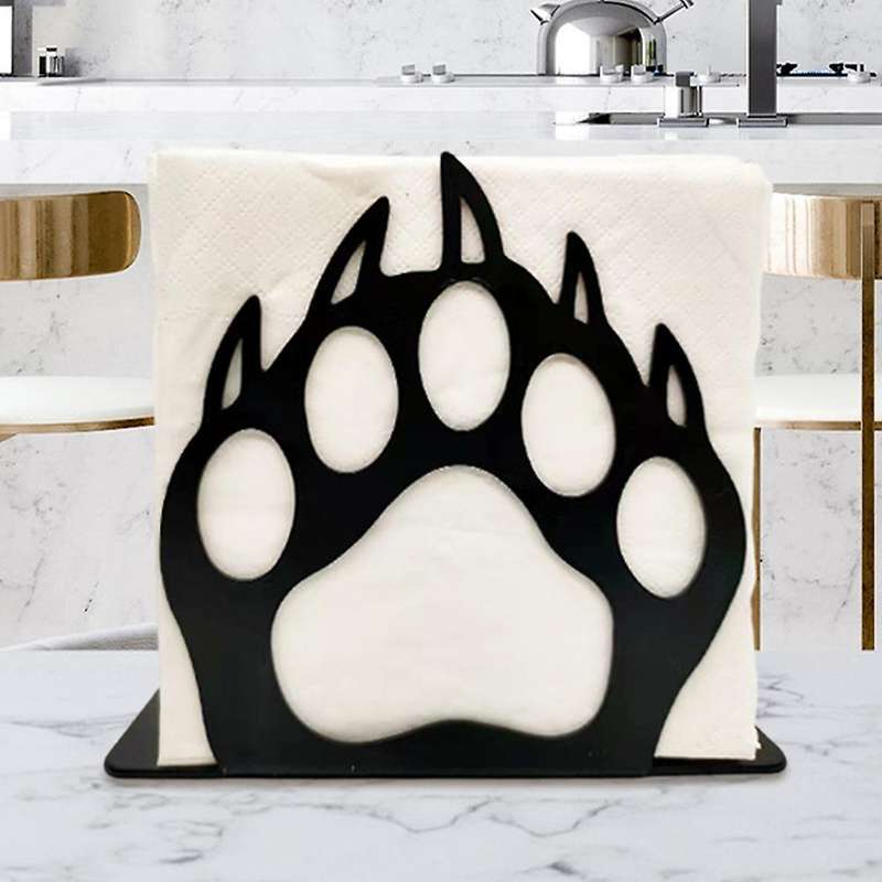 2pcs Black Metal Napkin Holder, Animal Napkin Holder,napkin Dispenser