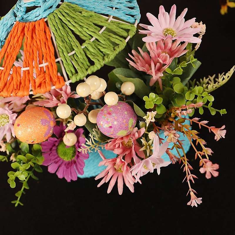 Easter Decor for Home Front Door Desktop Ornaments Farmhouse