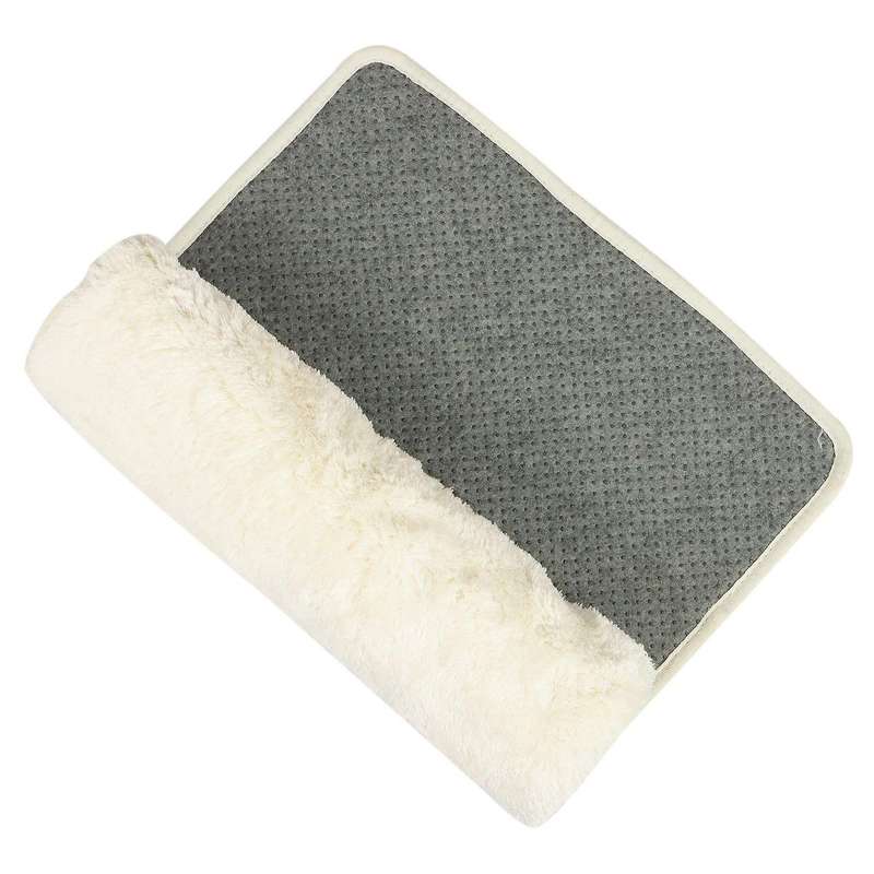 Long Hair Thick Carpet Ins Fresh Bedroom Bedside Blanket,creamy-white