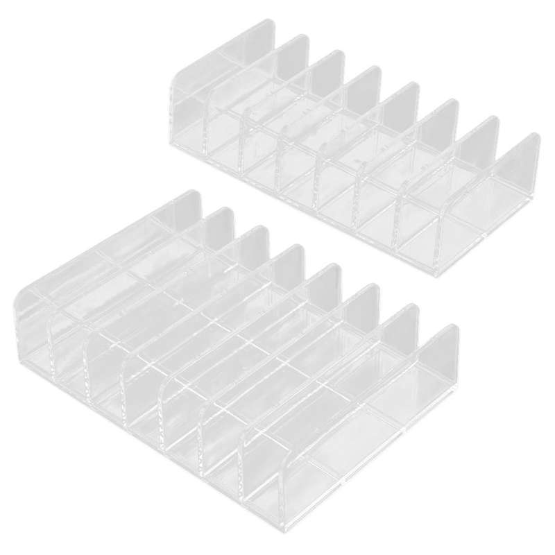2 Pack Eyeshadow Makeup Palette Organizer, Eyeshadow Storage (2 Size)