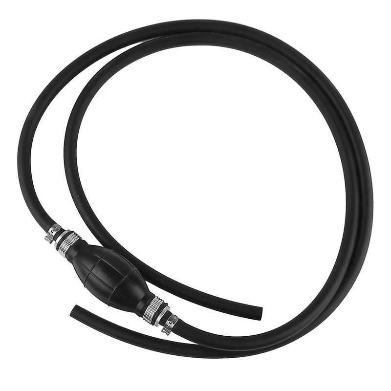 8mm Yacht Boat Outboard Motor Oil Tank Valve Manual Pump Fuel Pipe
