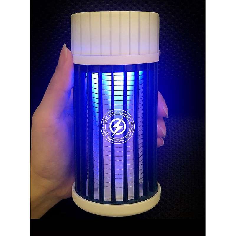 Bug Zapper & Insect Fly Pest Attractant Trap Grey