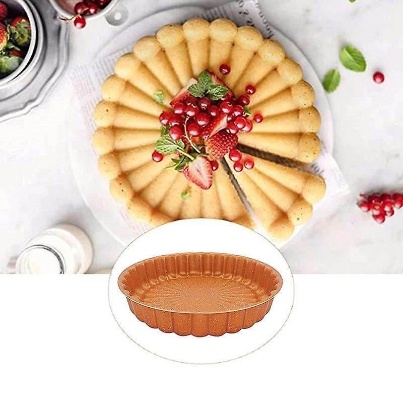 Cake Pan,non-stick Coating,aluminium Charlotte Cake Mold, 9.5inch A