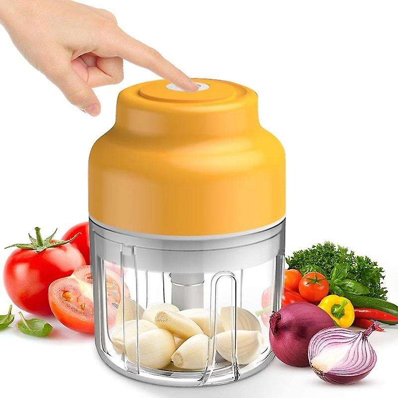 Mini Electric Garlic Chopper, Multi-function Portable Electric Food