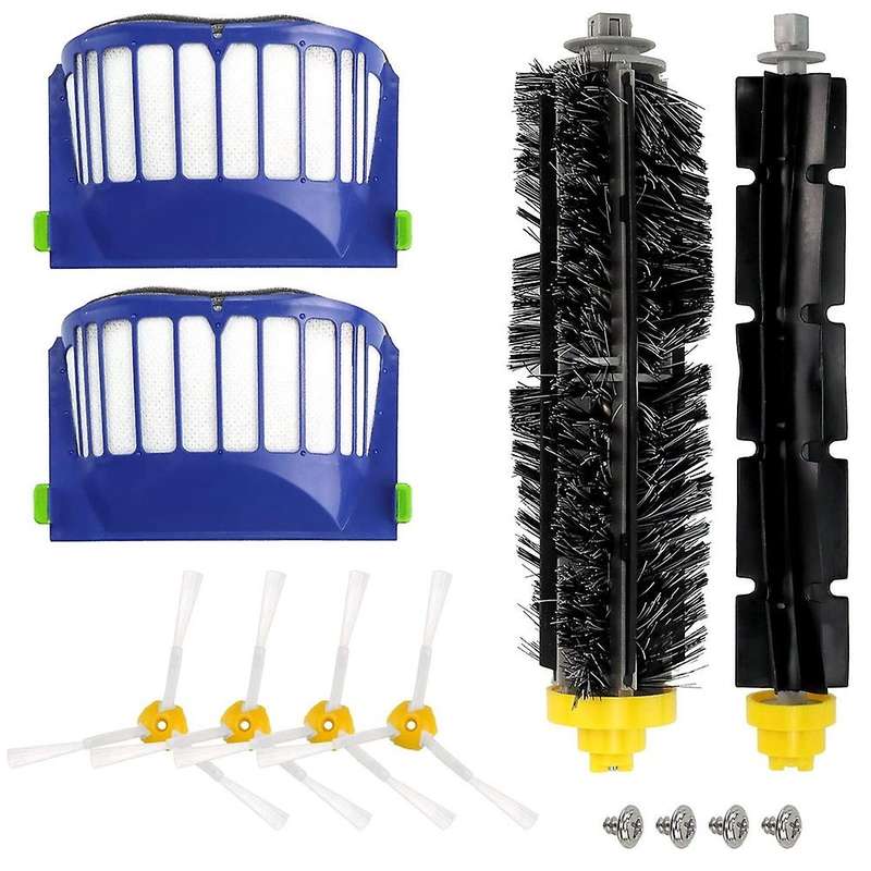 Roller Brush Side Brushes Hepa Filters for Irobot Roomba 600 Series