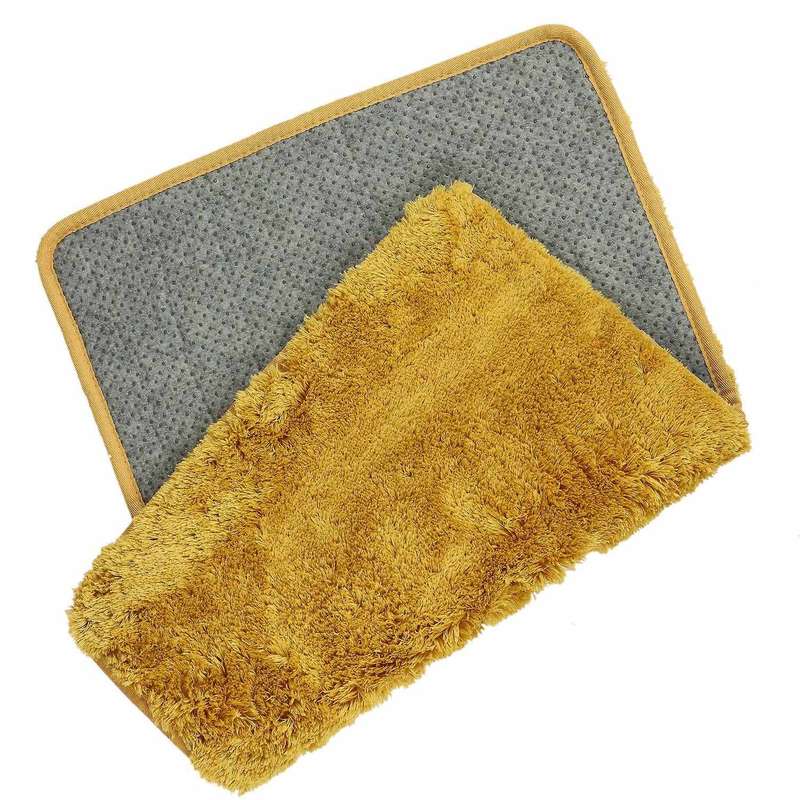 Long Hair Thick Carpet Ins Fresh Bedroom Bedside Blanket,turmeric