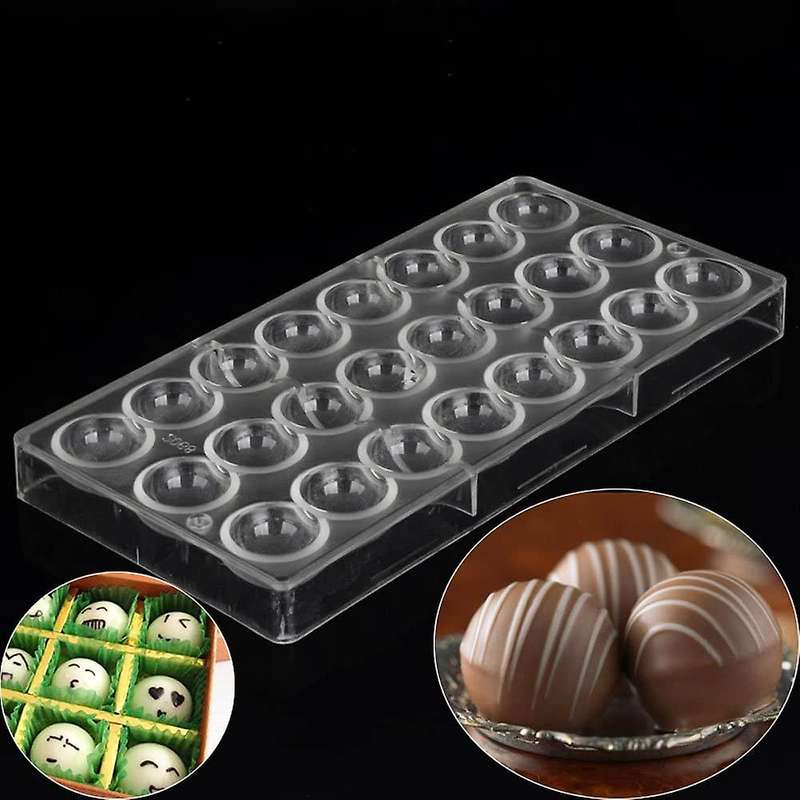 2 Pack Polycarbonate Chocolate Mold for Jelly,truffle,sweets,bonbons