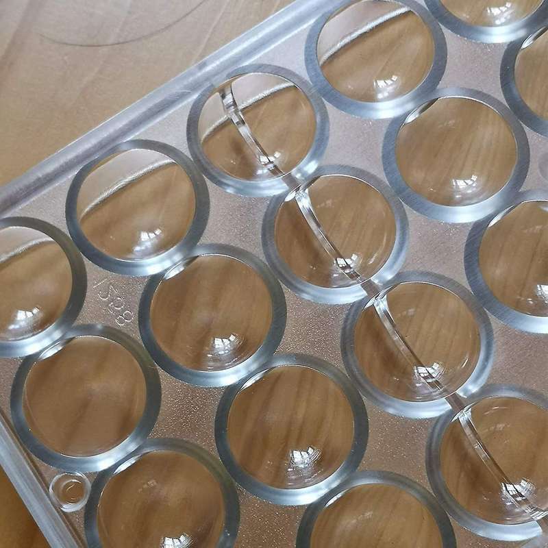 2 Pack Polycarbonate Chocolate Mold for Jelly,truffle,sweets,bonbons