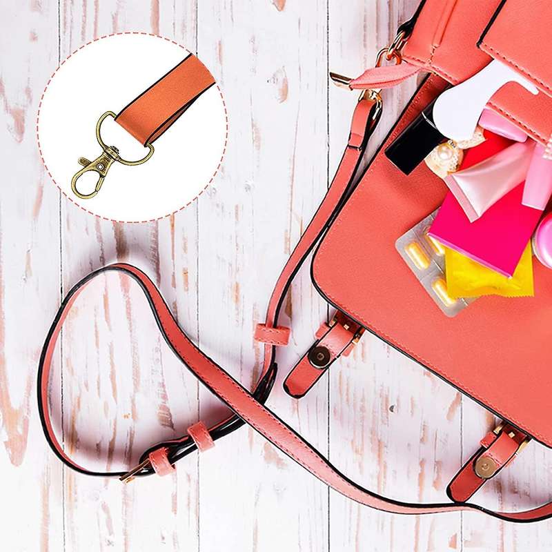70 Pcs Keychain Hooks and D Rings Swivel Snap Hooks Lobster Claw