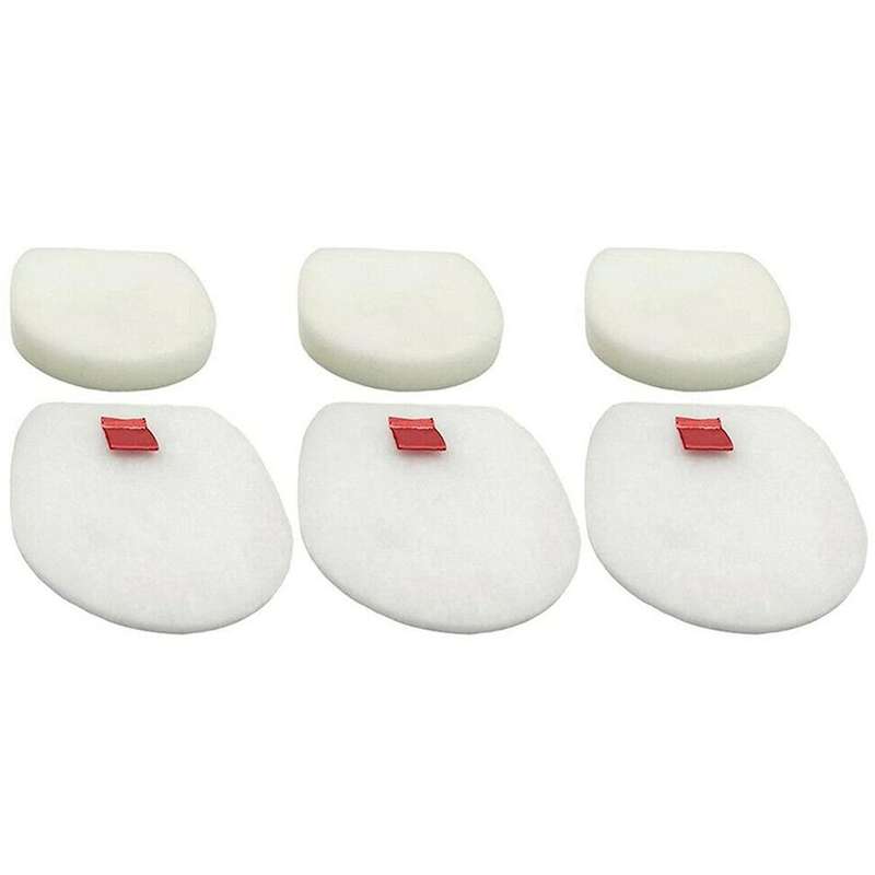 6 Set Sponge Filter for Shark Ic300 Iz251uk Iz201uk Vacuum Cleaner