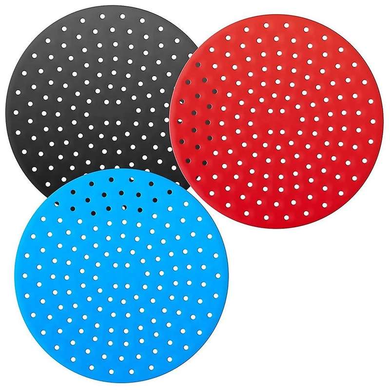 Reusable Silicone Air Fryer Liners, Easy Clean Air Fryer Accessories 9inch