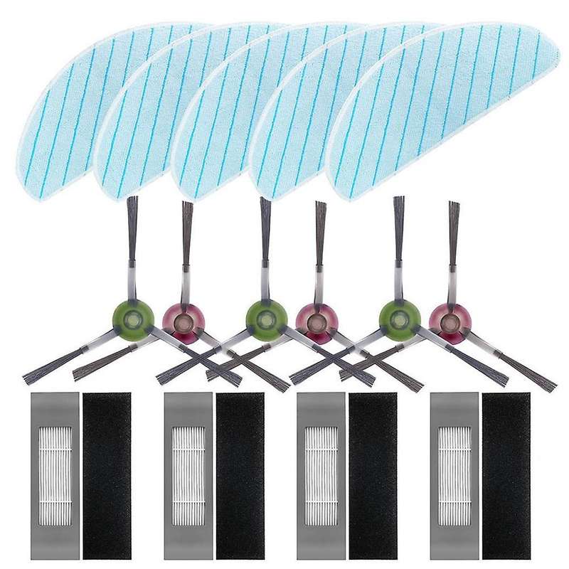 15pcs for Ecovacs Sweeper T9 T9max T9power T10 Sweeper Accessories