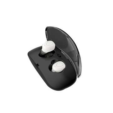 [Truly Wireless] Mini TWS Dual bluetooth Earphone Noise Cancelling Headphone with... (COLOR.: WHITE)