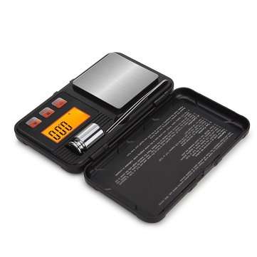 0.01g Portable Jewelry Scale Mini Baking Scale Kitchen Scale with Tool Box Carat Scale