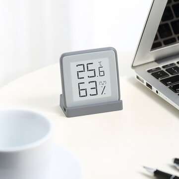 [Upgrade Version] MMC E-Ink Screen BT2.0 Smart Bluetooth Thermometer Hygrometer Works with App Home