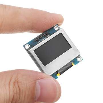 0.96 Inch 4Pin White LED IIC I2C OLED Display With Screen Protection Cover Geekcreit for Arduino - p