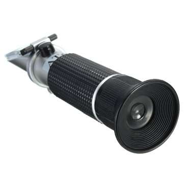 0~32% Brix Wort Specific Gravity Refractometer Beer Fruit Juice Wine Sugar Test