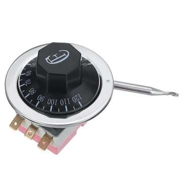 0-120C Universal Capillary Thermostat Temperature Controller Cooling Car Radiator Fan Control Swit