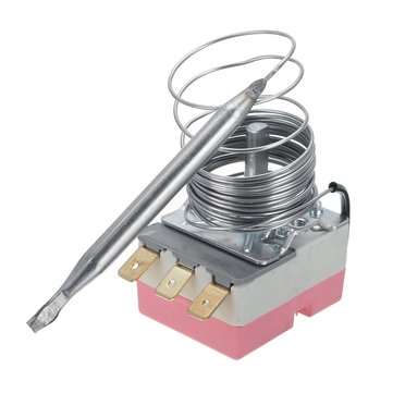 0-120C Universal Capillary Thermostat Temperature Controller Cooling Car Radiator Fan Control Swit