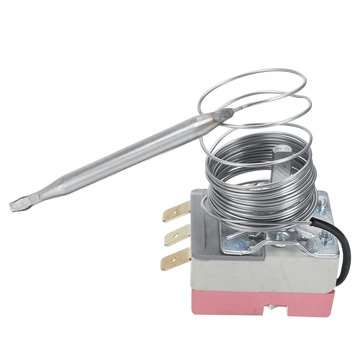 0-120C Universal Capillary Thermostat Temperature Controller Cooling Car Radiator Fan Control Swit