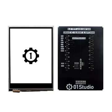 01 Studio 3.2`` SPI TFT LCD Resistive Touch Screen Modul PyBorad Development Micropython Accessory L