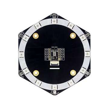 01Studio Microphone Array 6+1Mic Array Sound Source Localization Beamforming Speech Recognition K210