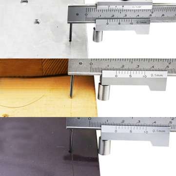 0-200mm Marking Vernier Caliper With Carbide Scriber Parallel Marking Gauging Ruler Measuring Instru