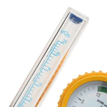 0-25 Mpa Argon CO2 Mig Tig Flow Meter Regulator Flow Meter Welding Weld Gauge