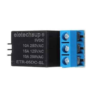 1 Channel 5V Bistable Self-locking Relay Module Button MCU Low-level Control Switch Board