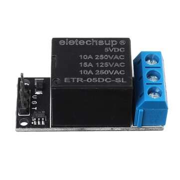 1 Channel 5V Bistable Self-locking Relay Module Button MCU Low-level Control Switch Board