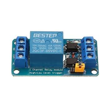 1 Channel 5v Relay Module High And Low Level Trigger BESTEP for Arduino - products that work with of