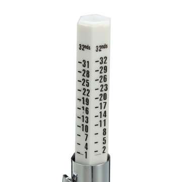 0-25mm Tire Tread Depth Gauge Nylon Slide Car Tyre Attrition Deep Test Ruler Measure Tool