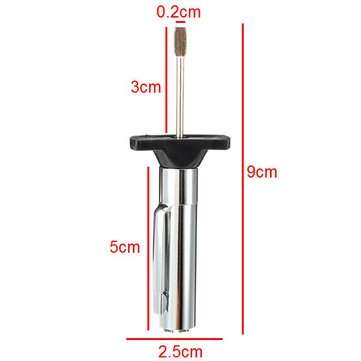 0-25mm Tire Tread Depth Gauge Nylon Slide Car Tyre Attrition Deep Test Ruler Measure Tool