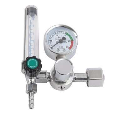 0-25MPa Argon CO2 Mig Tig Flow Meter Gas Bottle Regulator for Mig Welding