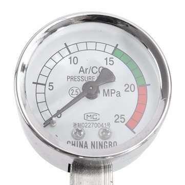0-25MPa Argon CO2 Mig Tig Flow Meter Gas Bottle Regulator for Mig Welding