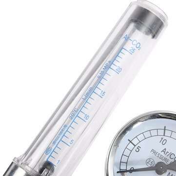 0-25MPa Argon CO2 Mig Tig Flow Meter Gas Bottle Regulator for Mig Welding
