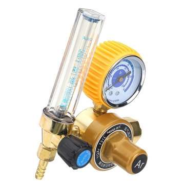 0-25 MPA Argon Meter Mig Flow Pressure Gauge Gas AR/CO2 Regulators Welding Weld