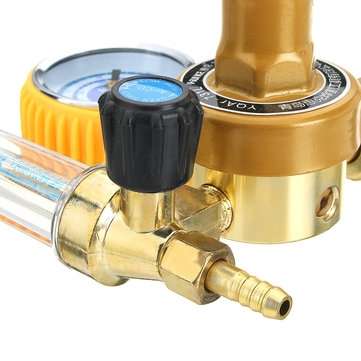 0-25 MPA Argon Meter Mig Flow Pressure Gauge Gas AR/CO2 Regulators Welding Weld