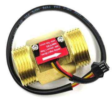 1 Inch Water Flow Sensor Hall Sensor Switch Flow Meter DN25 Brass Water Meter Industrial Turbine Flo