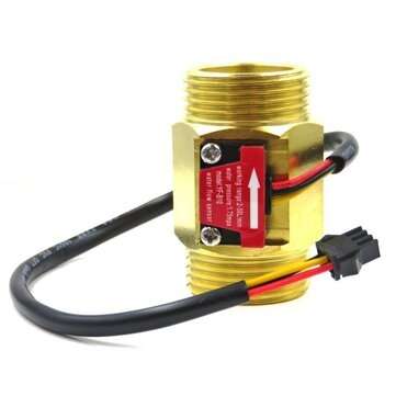 1 Inch Water Flow Sensor Hall Sensor Switch Flow Meter DN25 Brass Water Meter Industrial Turbine Flo