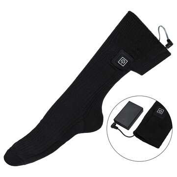1 Pair of Skiing Heated Socks Winter Warming Cycling (TYPE: .A)